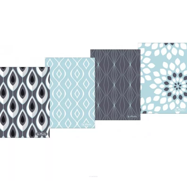Zeszyt A4/60 Herlitz Kratka Modern Living 5szt. smartkleks.pl