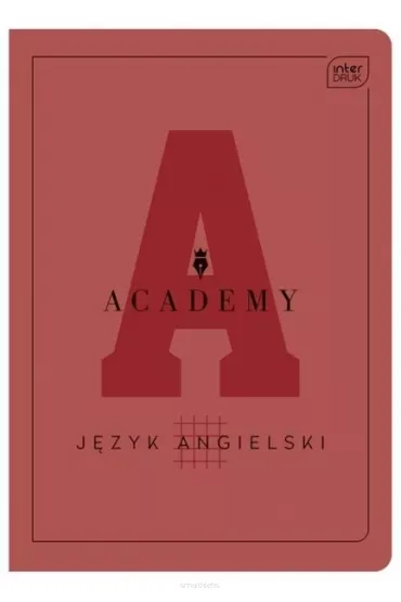 Zeszyt InterDruk A5 60k kratka 90g Angielski Academy