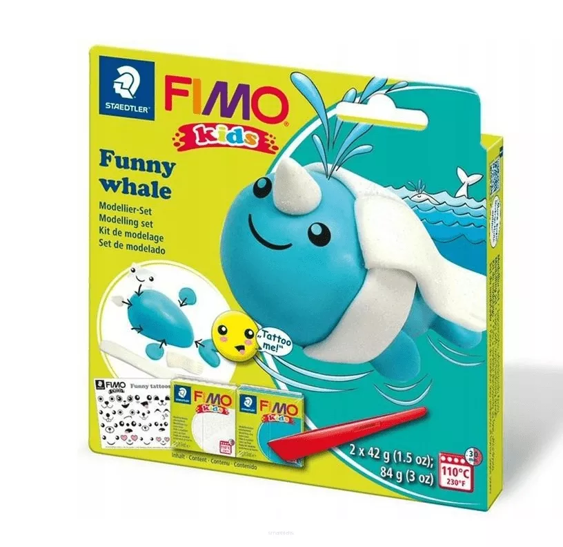 Zestaw Fimo Kids Wieloryb Staedtler