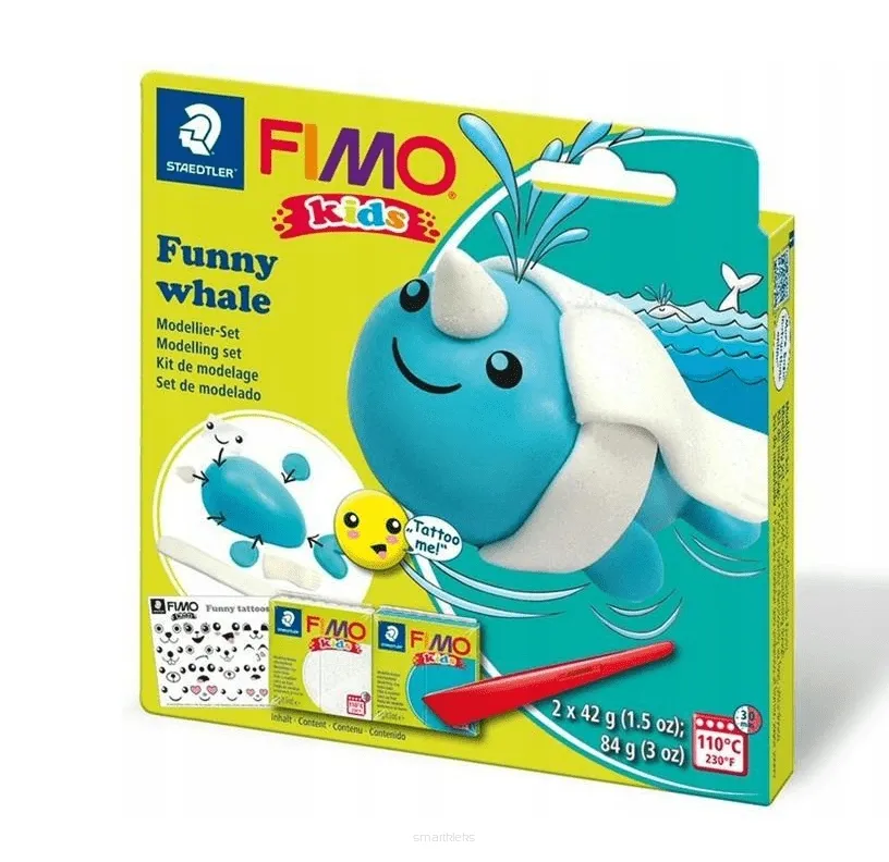 Zestaw Fimo Kids Wieloryb Staedtler