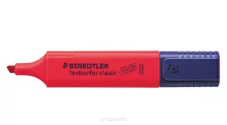 Zakreślacz Czerwony Staedtler