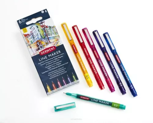 Derwent Line Maker COLOUR SET 6szt.