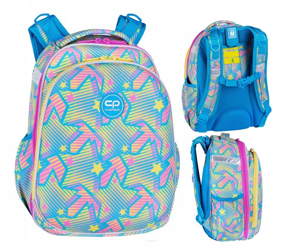 Plecak Tornister CoolPack Turtle Z Gwizdkiem Ratunkowym Dancefloor