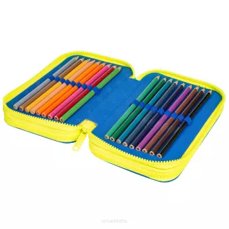 Piórnik Trójkomorowy Cool Pack z Wyposażeniem Jumper 3 Gradient Football 2T - 3
