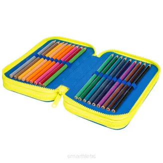 Piórnik Trójkomorowy Cool Pack z Wyposażeniem Jumper 3 Gradient Football 2T - 3