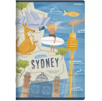 Zeszyt A5/32k. Linia Top2000 Cities  Of The World