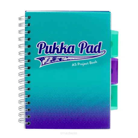 Kołozeszyt A5/200 z Przekładkami Pukka Pad Projekt Book