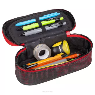 Piórnik Jednokomorowy Bez Wyposażenia CoolPack Campus Gradient Cranberry  SmartKleks.pl
