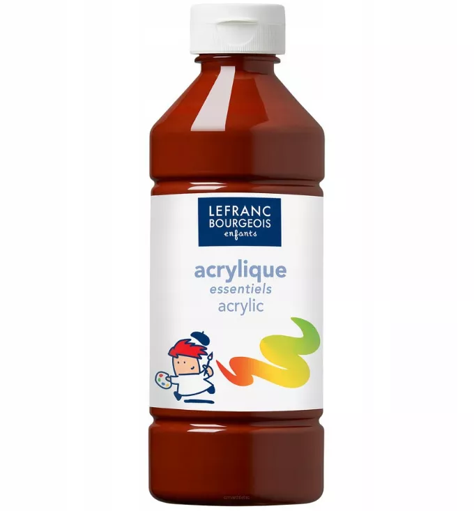 Farba Akrylowa Essentials Lefranc Bourgeois Brąz 0,5ml. smartkleks.pl