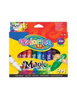 Flamastry Colorino Magic Zmieniające Kolor 10 szt.