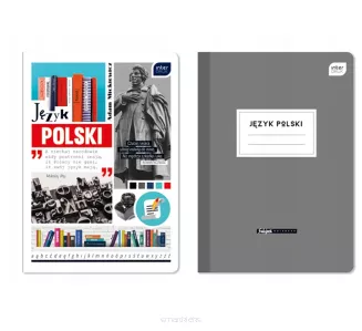 Zeszyt tematyczny A5 Szeroka Linia 60 kartek 'Język polski' Interdruk