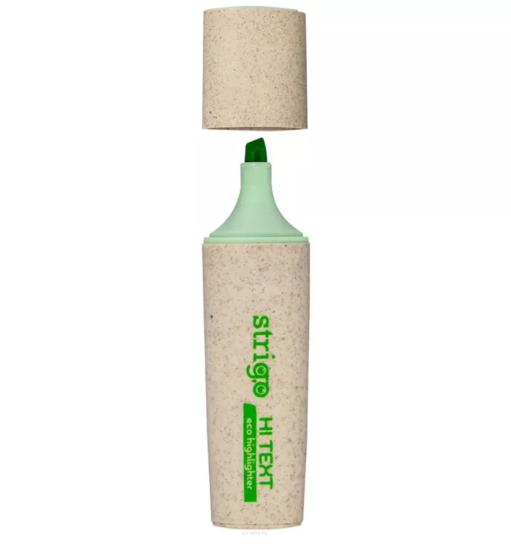 Zakreślacz Strigo Hi Text Eco Zielony Pastel smartkleks.pl