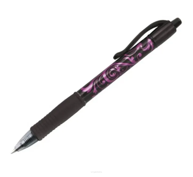 Długopis Żelowy Automatyczny Różowy Pilot G-2 Victoria 0,7 mm