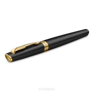 Parker Meridian Pióro wieczne Matowy lakier ze złotymi wykończeniami Średnia końcówka 2231401
