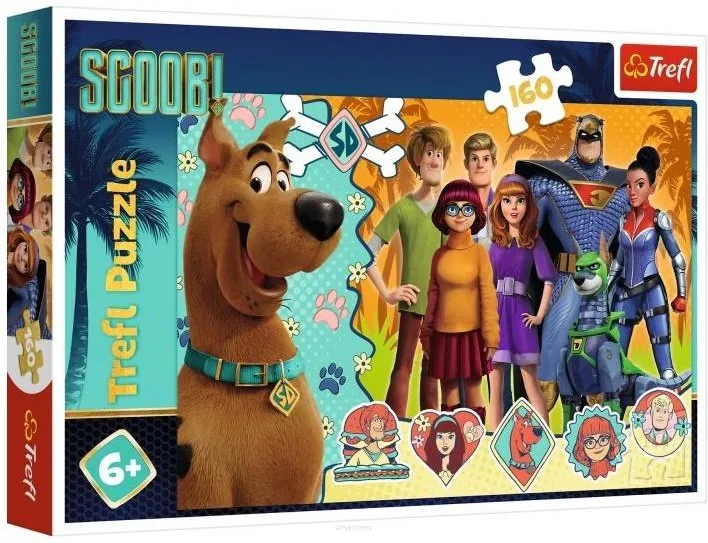 Puzzle Trefl 160 Elementów Scooby Doo w akcji SmartKleks.pl