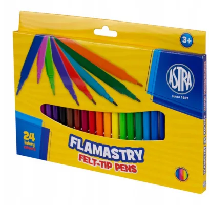 Flamastry Mazaki 24 Kolory Astra