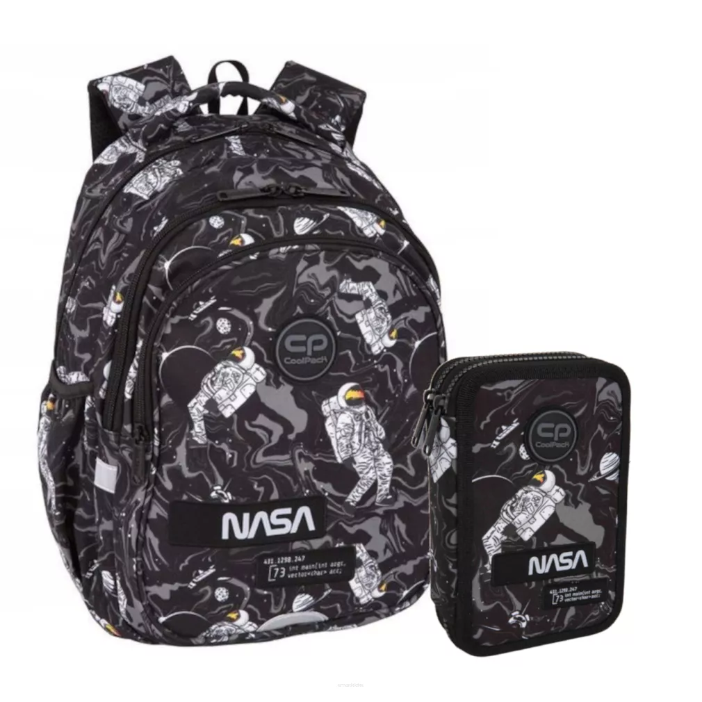 Plecak Coolpack Jerry Astronaut z Wyposażonym Piórnikiem