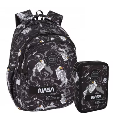 Plecak Coolpack Jerry Astronaut z Wyposażonym Piórnikiem