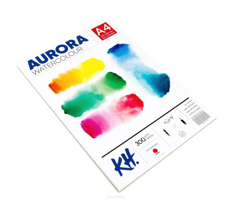 Blok do Akwareli Hot Aurora A4 300g/m2