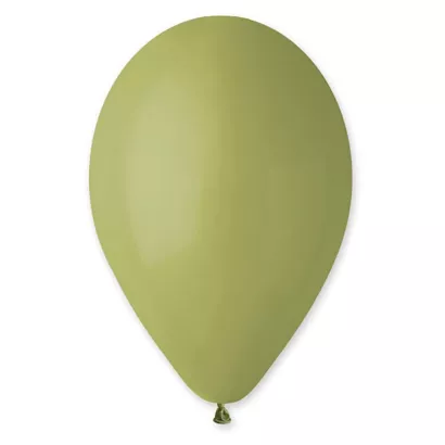 Balony 100 sztuk Pastelowe Green Olive Gemar