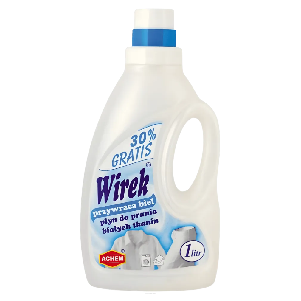 Wirek Płyn do Prania Białych Tkanin 1L