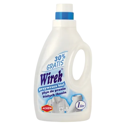 Wirek Płyn do Prania Białych Tkanin 1L