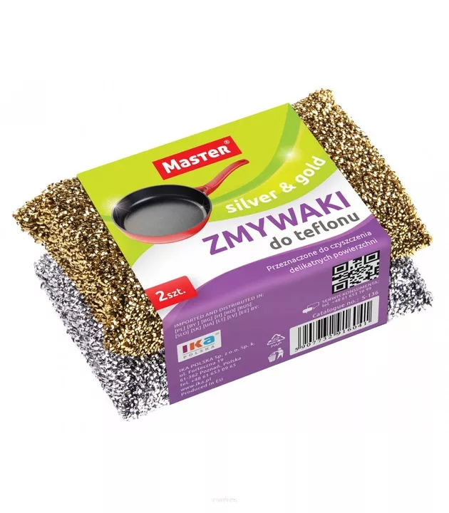 Zmywaki do Teflonu do Delikatnych Powierzchni 2szt  SmartKleks.pl