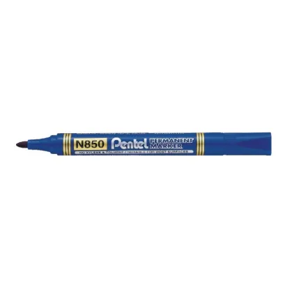 Marker permanentny okrągły Pentel N850 Niebieski