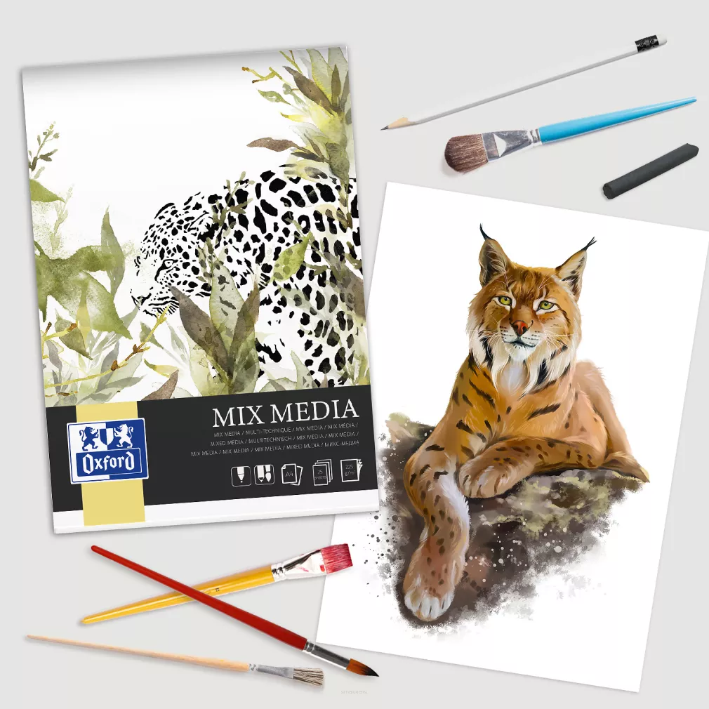 Blok Artystyczny Oxford Mix Media A4 smartkleks.pl