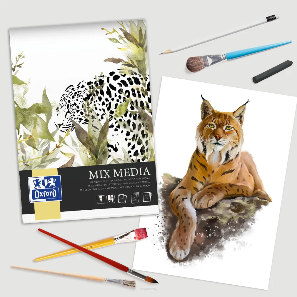 Blok Artystyczny Oxford Mix Media A4 smartkleks.pl