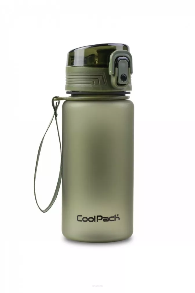 Bidon Na Wodę CoolPack Brisk Mini RPet Olive 400ml  SmartKleks.pl