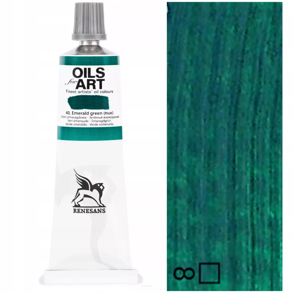 FARBA OLEJNA 60M 40 Emerald Green