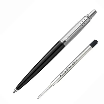 Długopis Parker Jotter Czarny Dwa Wkłady Czarny i Niebieski