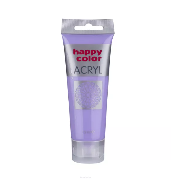 Farba Akrylowa Happy Color 75ml Fioletowa Pastelowa 