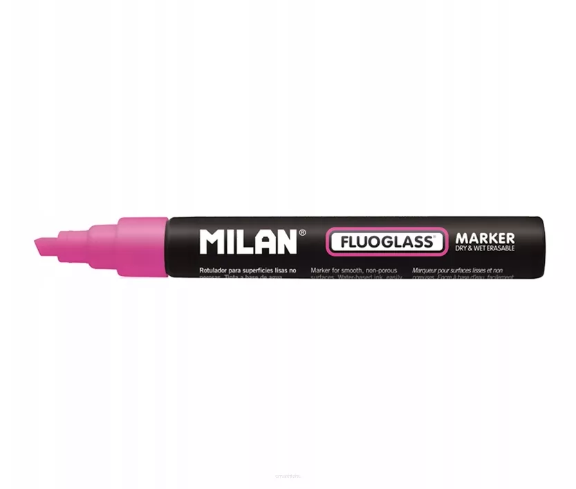 Marker Do Szyb Milan Fluoglas Różowy smartkleks.pl
