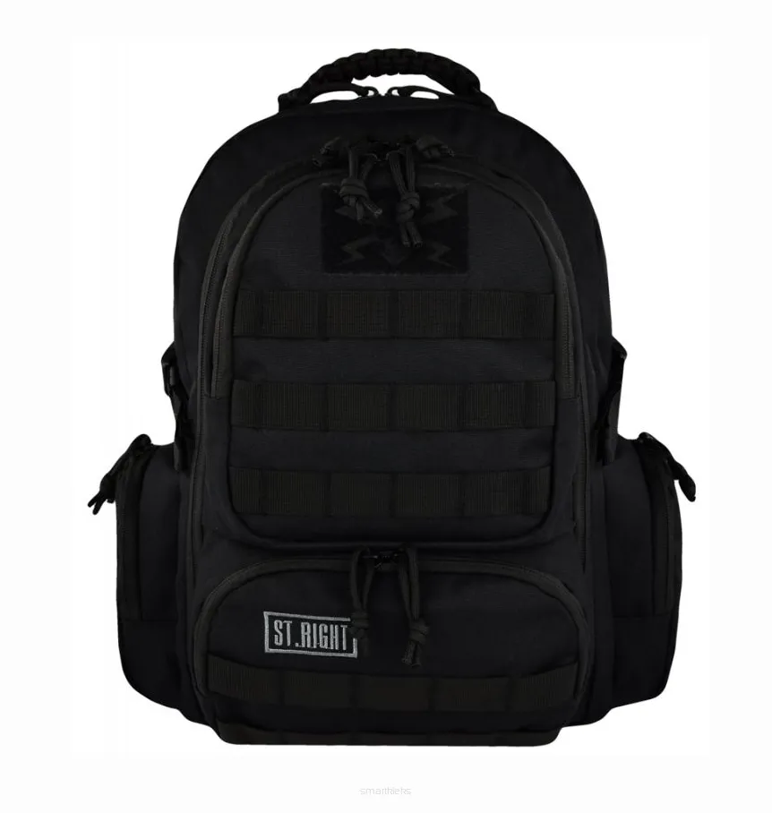 Plecak Młodzieżowy St.Right Military Black BP-36 30l