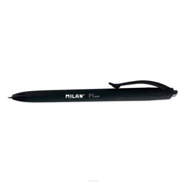 Długopis Milan P1 Rubber Touch Czarny