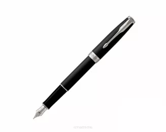 Parker Sonet Zestaw Długopis  Pióro Wieczne Black smartkleks.pl