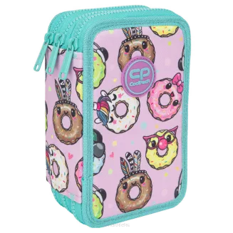 Plecak Szkolny JOY CoolPack Happy Donuts z Piórnikiem Trzyczęściowym