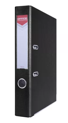 SEGREGATOR OFFICE Z SZYNĄ PP A4 50MM CZARNY