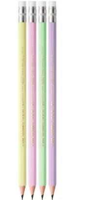Ołówek BIC Evolution Pastel HB/2 z Gumką