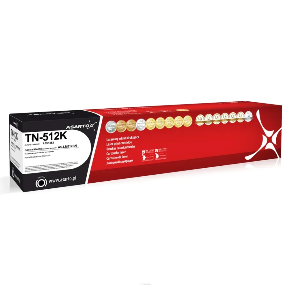 ASARTO TONER DO MINOLTA TN512K