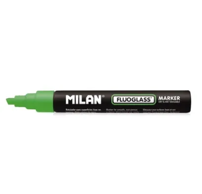 Marker Do Szyb Milan Fluoglas Zielony