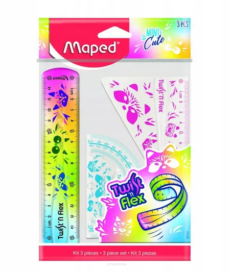 Zestaw Geometryczny 3-Częściowy Maped Mini Cute