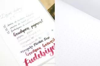 BLOK A4 START CALLIGRAPHY W KROPKI 90G