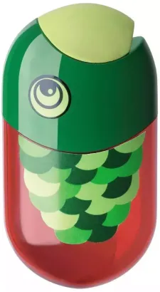 Temperówka podwójna z gumką Ryba FABER CASTELL