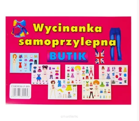 Wycinanka Samoprzylepna Butik A4 Cormoran