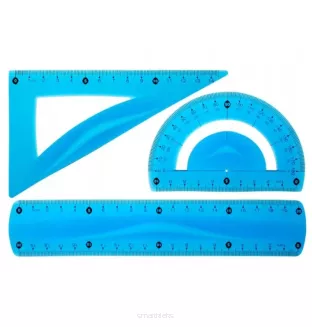 Zestaw Geometryczny Niełamliwy Tetis