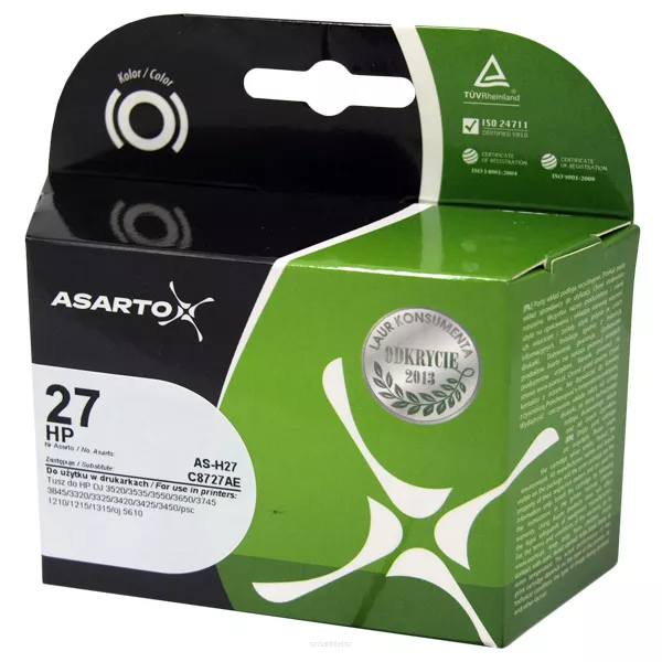 Tusz Asarto 27 Black C8727AE