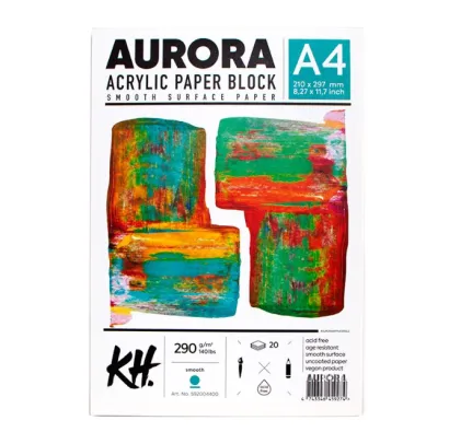 Blok do Farb Akrylowych Aurora A4
